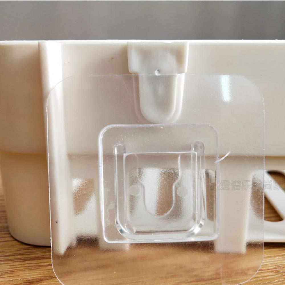 1094 Plastic Inter Design Bathroom Kitchen Organize Shelf Rack Shower Corner - SkyShopy 1094 Plastic Inter Design Bathroom Kitchen Organize Shelf Rack Shower Corner - SkyShopy